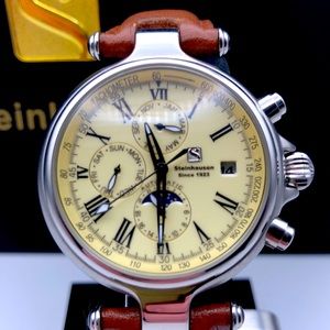 Steinhausen automatic moon phase watch.(TW381)